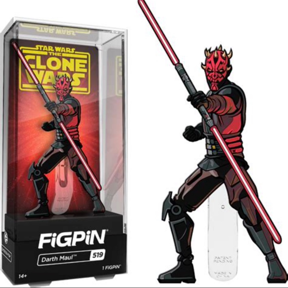 FiGPiN Darth Maul Star Wars Clone Wars